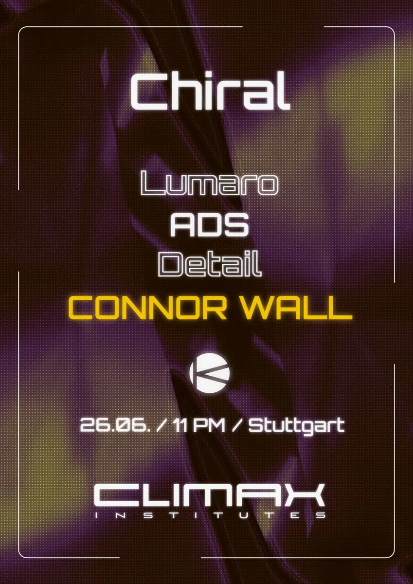 Chiral at CLIMAX Institutes — Climax-Institutes, Штутгарт