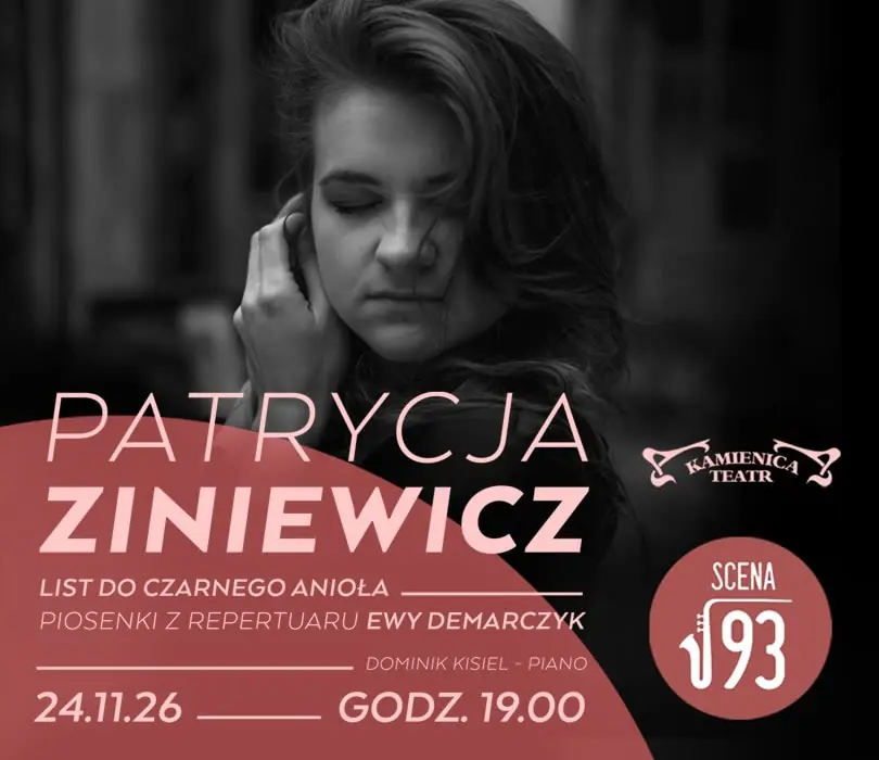 List do Czarnego Anioła. Piosenki z repertuaru Ewy Demarczyk — Teatr Kamienica, Warszawa
