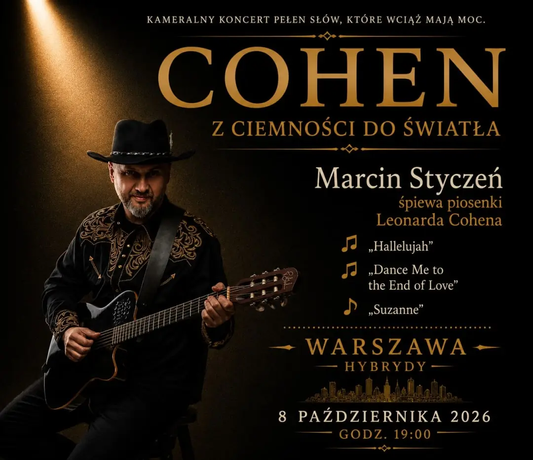 Marcin Styczeń - Cohen. Z tmy do světla — Hybrydy, Varšava