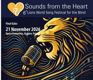 6th Lions World Song Festival for the Blind "Sounds from the Heart"