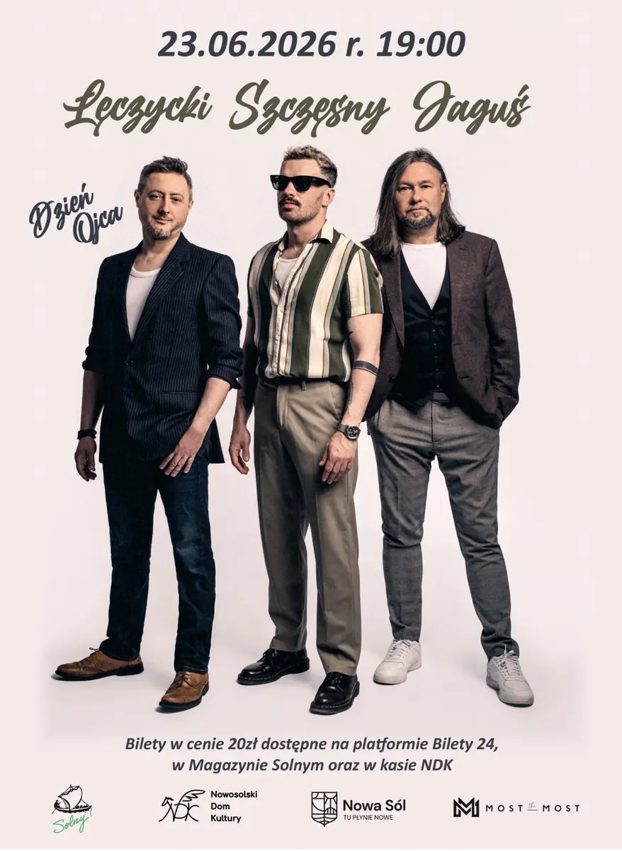 Łęczycki - Szczęsny - Jaguś | blues/rock — Magazyn Solny, Nowa Sól
