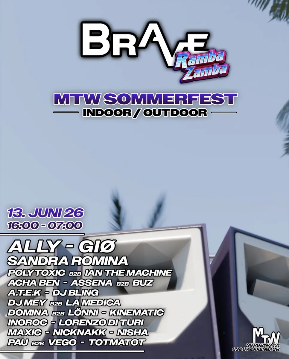 MTW SOMMERFEST — MTW, Frankfurt