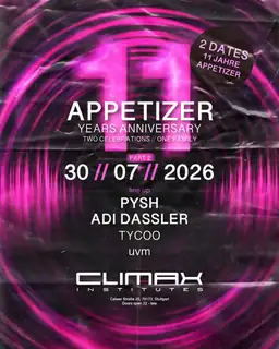 APPETIZER - 11 YEARS ANNIVERSARY (PART2)