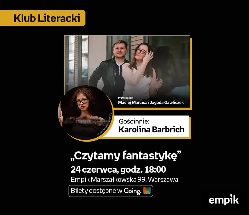Literarischer Klub | Wir lesen Fantasy feat. Karolina Barbrich — Klub Empik, Warschau