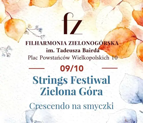 Strings Festiwal Zielona Góra. "Crescendo на смычках"