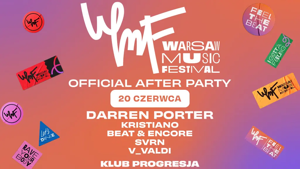 WMF Afterparty — Progresja, Varšava