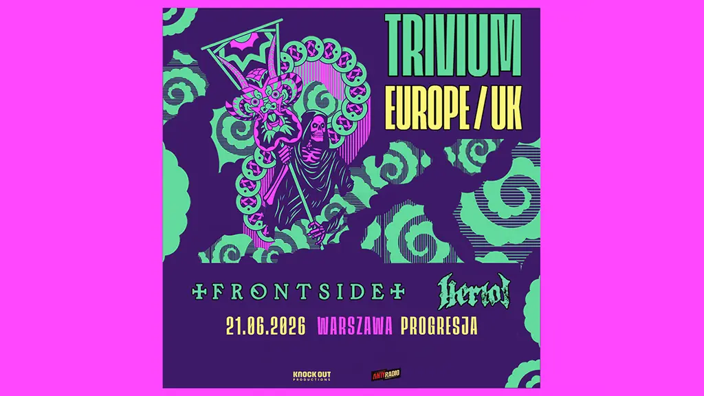 Trivium + Frontside + Heriot — Progresja, Varšava