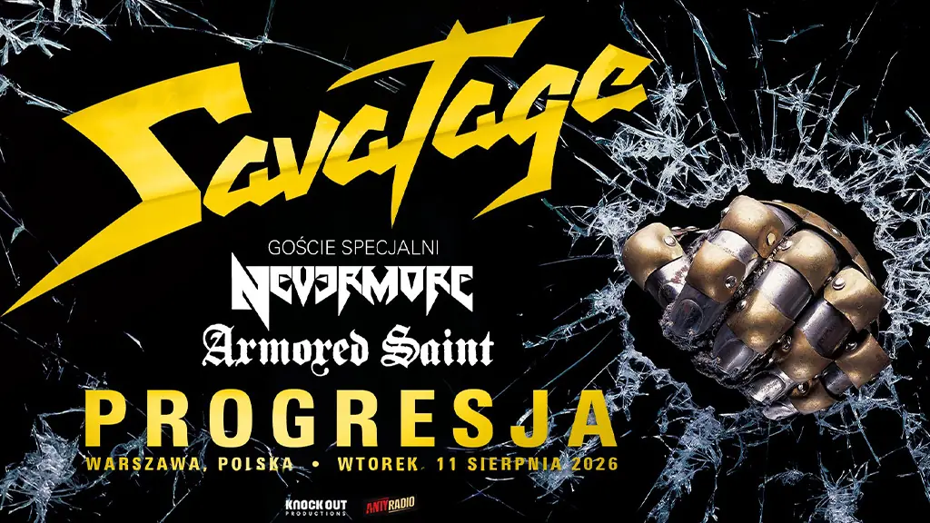 Savatage + Nevermore + Armored Saint — Progresja, Warschau
