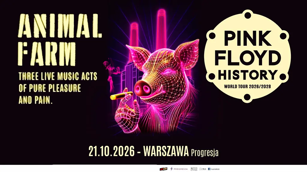 Pink Floyd History Animal Farm World Tour 2026 — Progresja, Varšava