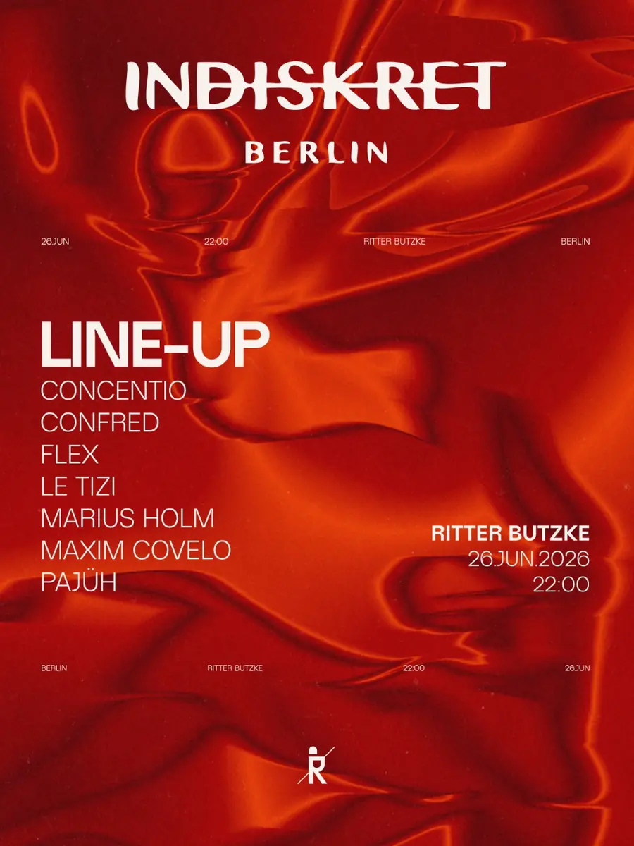 INDISKRET BERLIN Nighttime Open Air — Ritter Butzke, Берлін