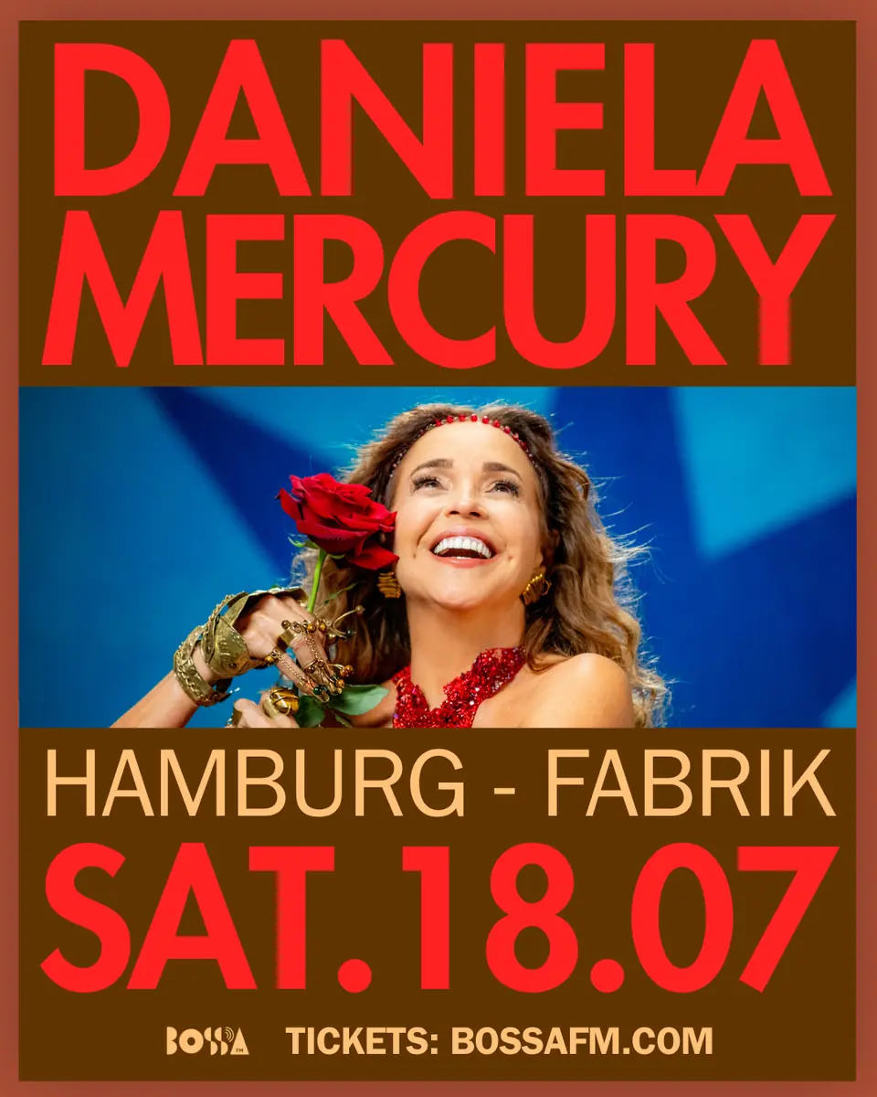 Daniela Mercury - Hamburg — Fabrik, Hamburk