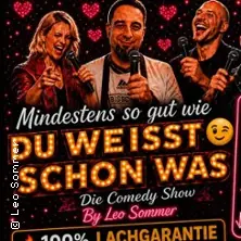Mindestens so gut wie du weißt schon was - Стендап Лео Соммера — Café Flocke, Зіген