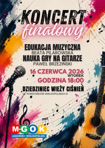 ZÁVĚREČNÝ KONCERT | HUDEBNÍ VZDĚLÁNÍ A SEKCE KYTARY A UKULELE