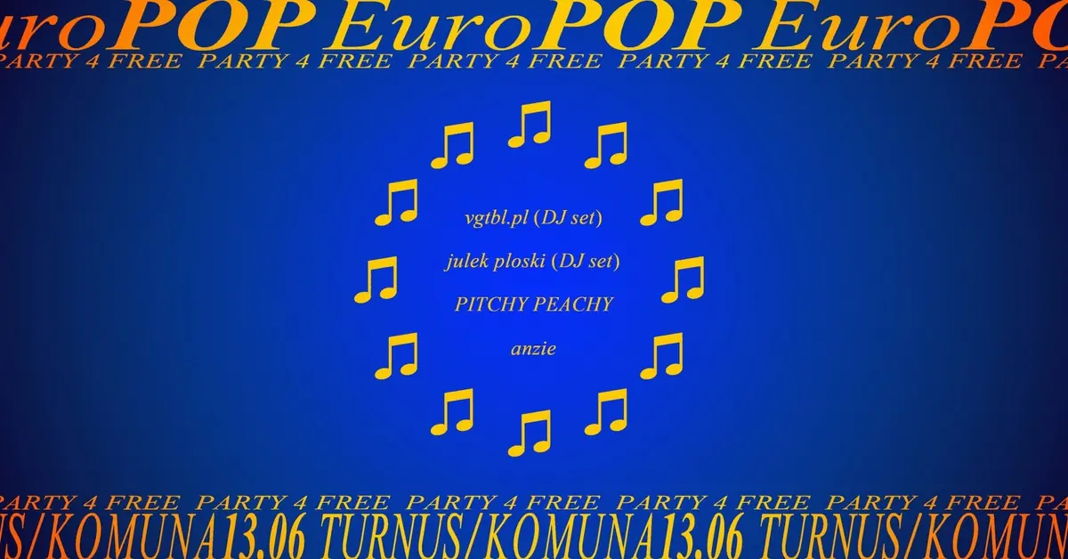 EuroPOP vol. 2 — Turnus Cafe, Varšava