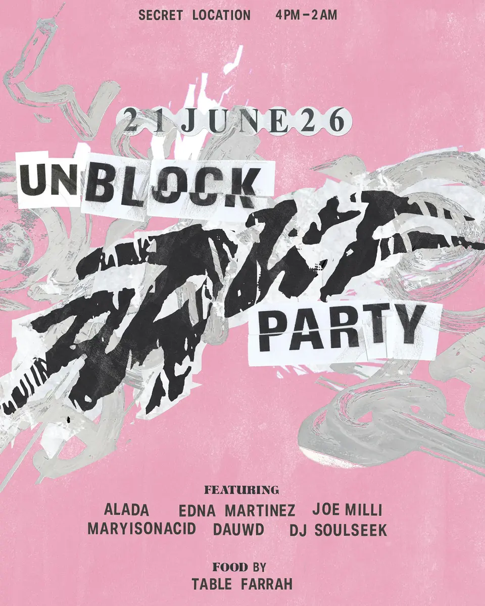 African Acid Is The Future: unBLOCK PARTY — 90mil, Berlin