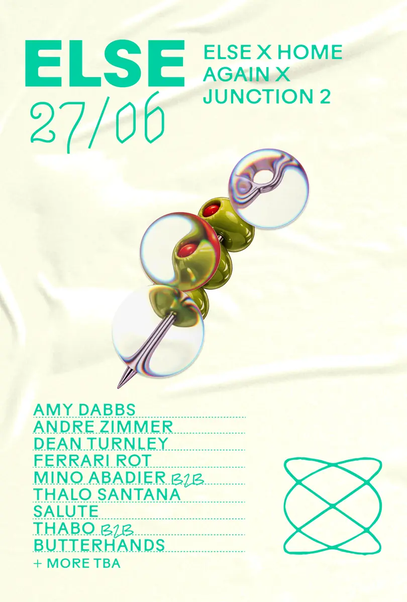 Else x Home Again & Junction 2 presents: salute & Dean Turnley — Else, Berlin