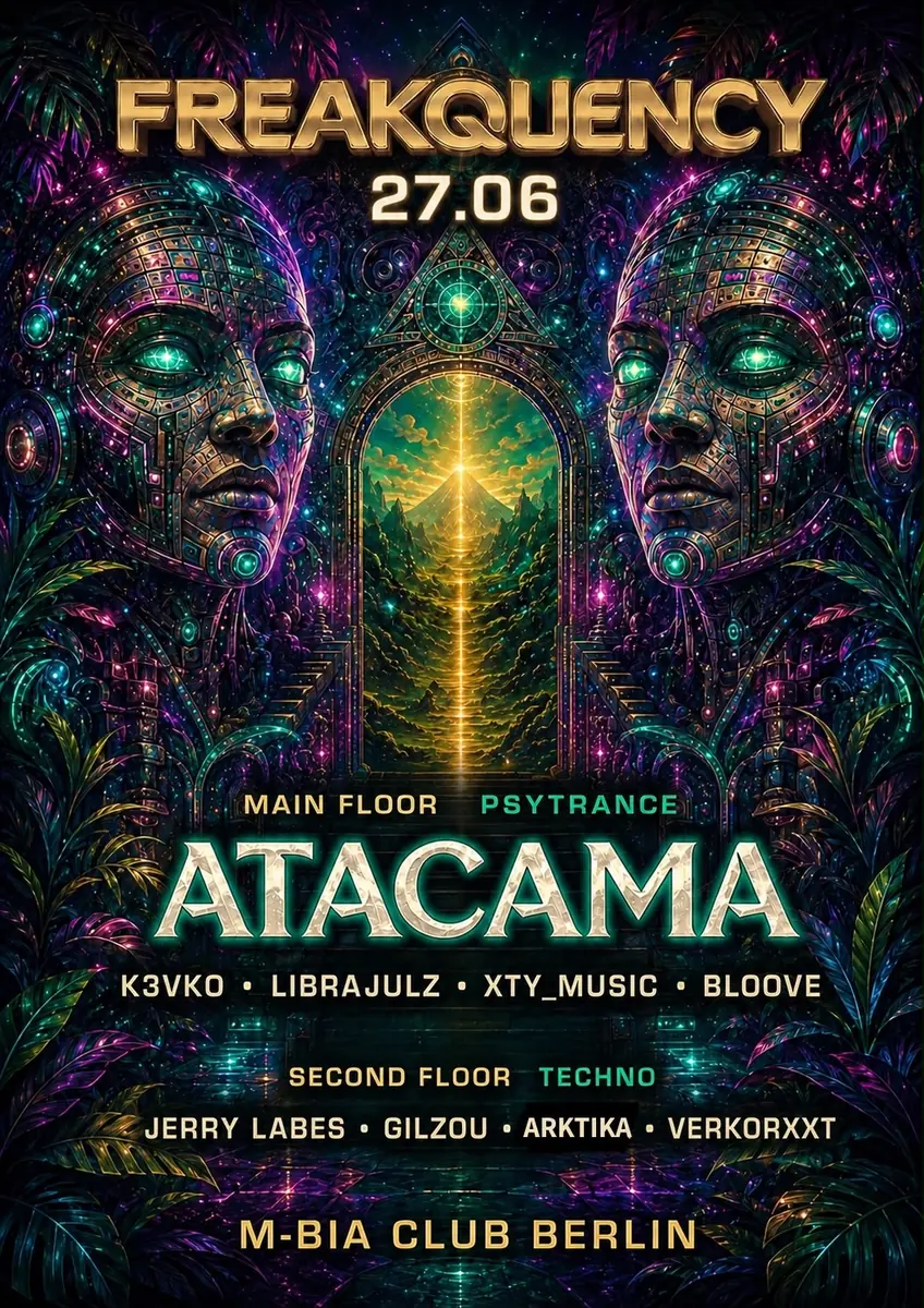 Freakquency with Atacama — M-BIA, Berlin