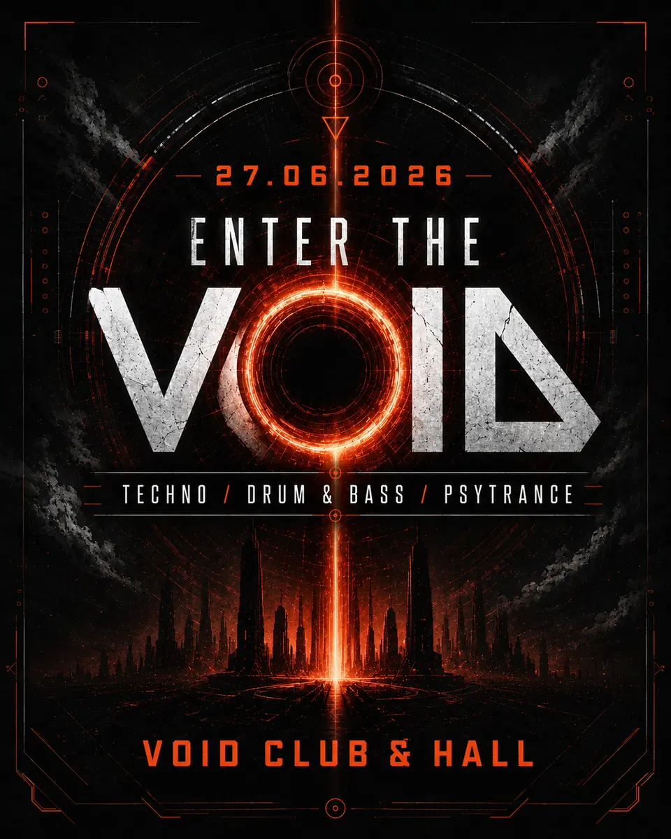 Enter the Void #78 z Kimby, Unknown, Ed Shepherd, Upzet, Rabbi Green, Enantion, Kevalanja — Void Club, Berlin