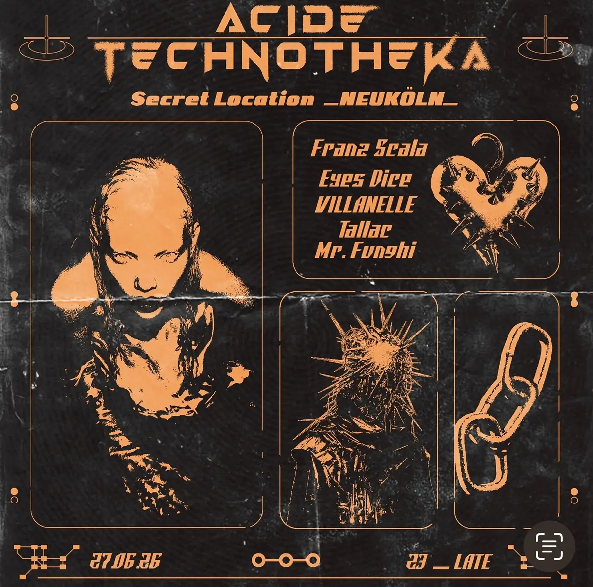 Acide Technotheka — TBA - Secret location Neukölln, Берлін