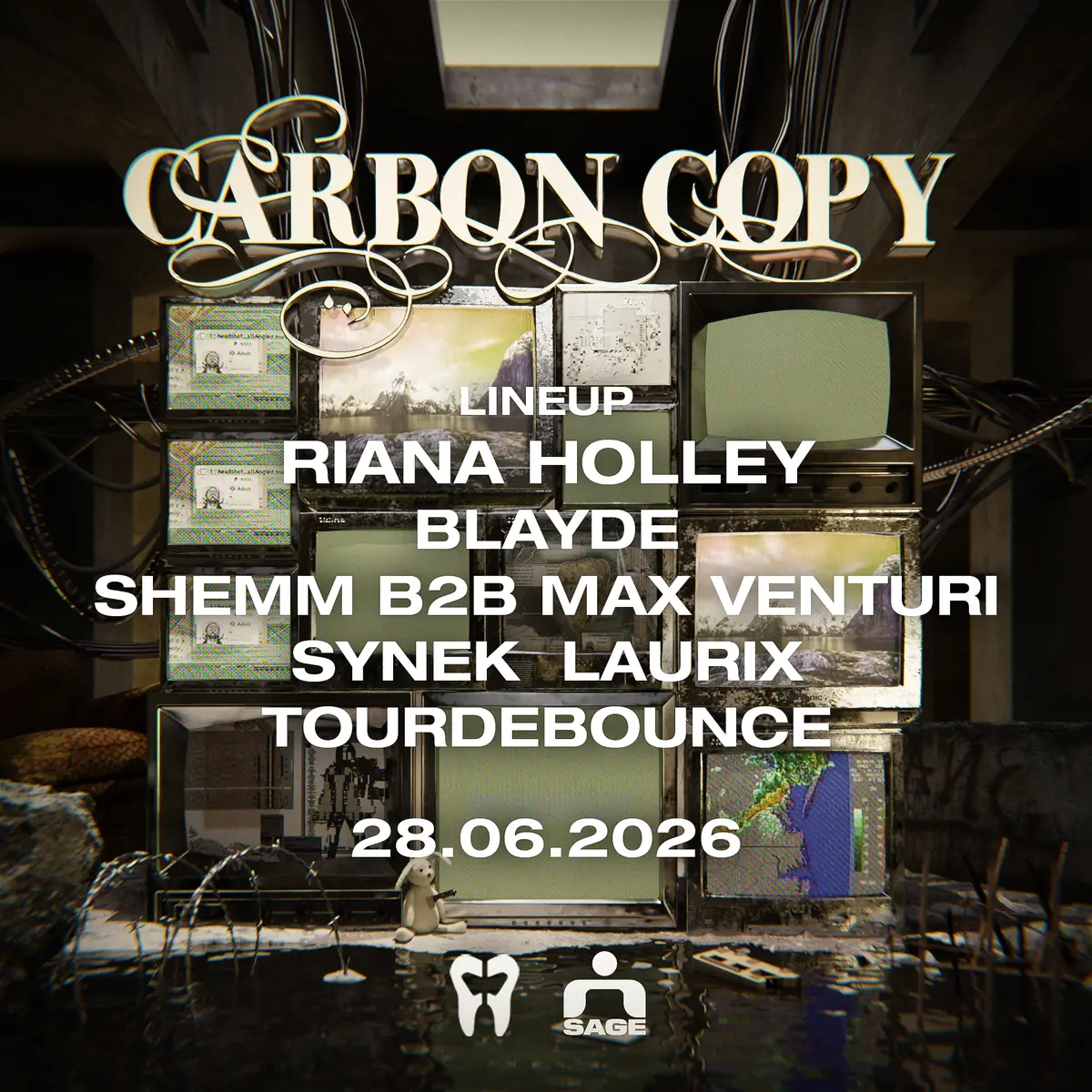 Carbon Copy: Fashion Meets Techno — SAGE, Berlin