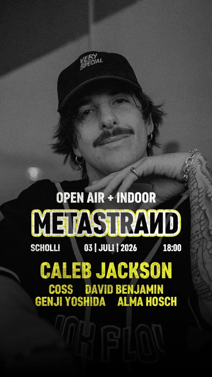 Metastrand w. Caleb Jackson OPEN AIR & INDOOR — Lieberscholli, Munich