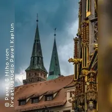 S Kreativstudio Pavel Kaplun na cestě — Vor der St. Lorenzkirche Nürnberg, Norimberk