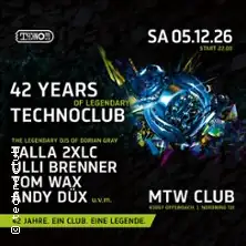 42 Years of Technoclub - The legendary Birthday Night | MTW Club