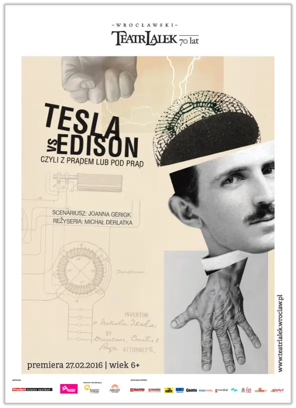 Tesla vs Edison, czyli z prądem lub pod prąd — Wrocławski Teatr Lalek, Wrocław