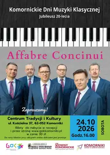 Affabre Concinui - Concert at CTiK in Komorniki