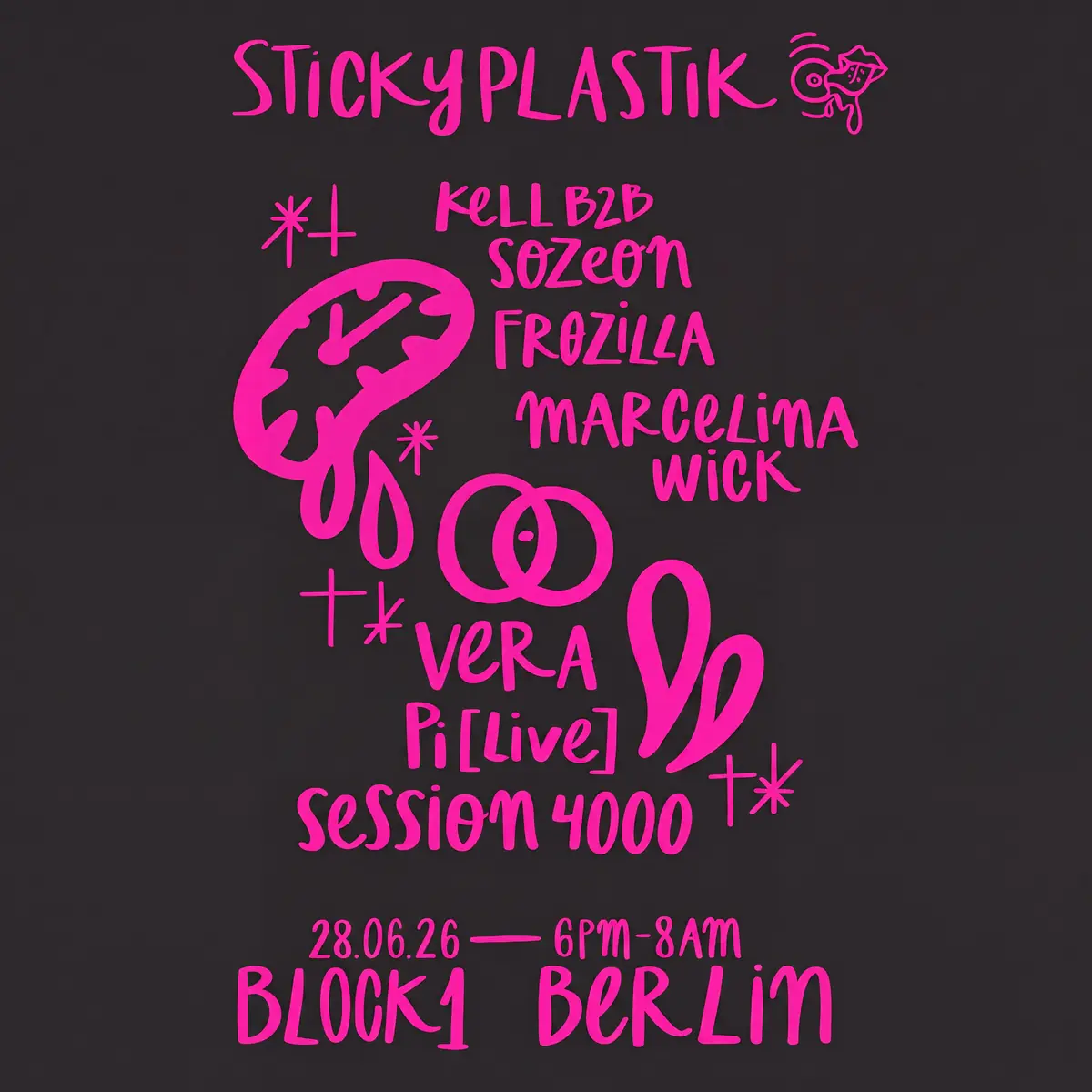 Sticky Plastik Berlin Block1 — Block1, Berlin