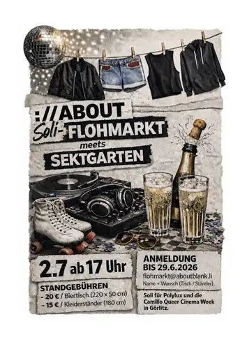 ://sektgarten x flohmarkt [freier Eintritt & Open Air]