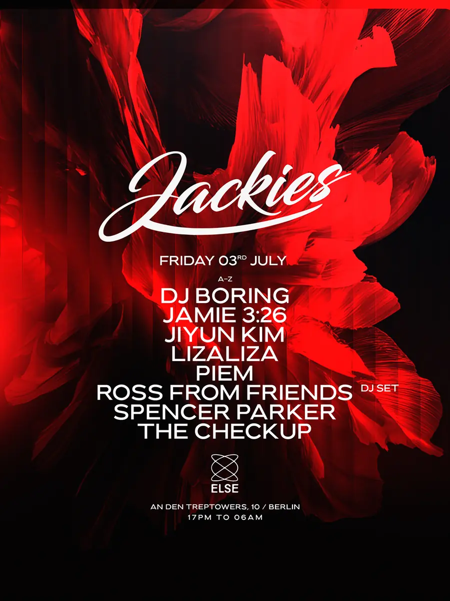 Jackies Open Air Party Berlin — Else, Berlin