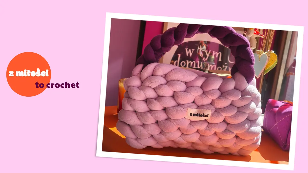 Finger Crochet Workshop: Chunky Handbag — Z Miłości, Vratislav