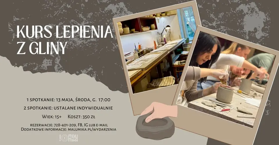 Töpferkurs mit Ton — MaluMika, Breslau
