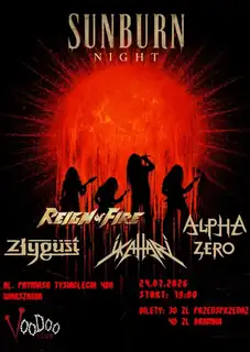 SUNBURN NIGHT – Reign Of Fire x Ikahari x Alpha Zero x Złygüst