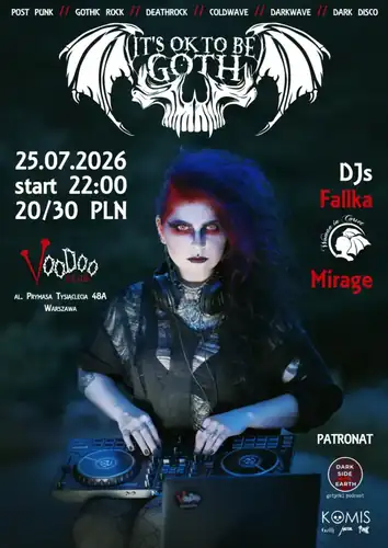 It's OK to be GOTH - vol. 27 // DJs: Fallka, Mirage