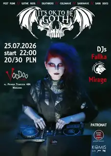 It's OK to be GOTH – vol. 27 // DJs: Fallka, Mirage