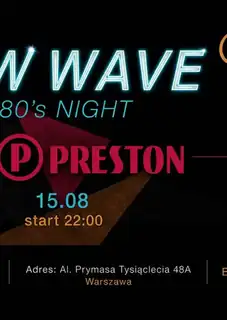 New Wave 80's Night – DJ Preston