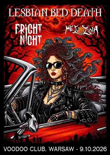 LESBIAN BED DEATH (UK) "Satan's Cellar Tour" + Fright Night, Meluzyna I Warsaw