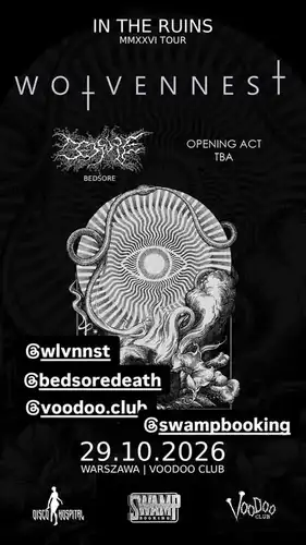 WOLVENNEST (BE) + BEDSORE (IT) + TBA
