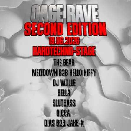 OAGE RAVE — Flex, Vídeň