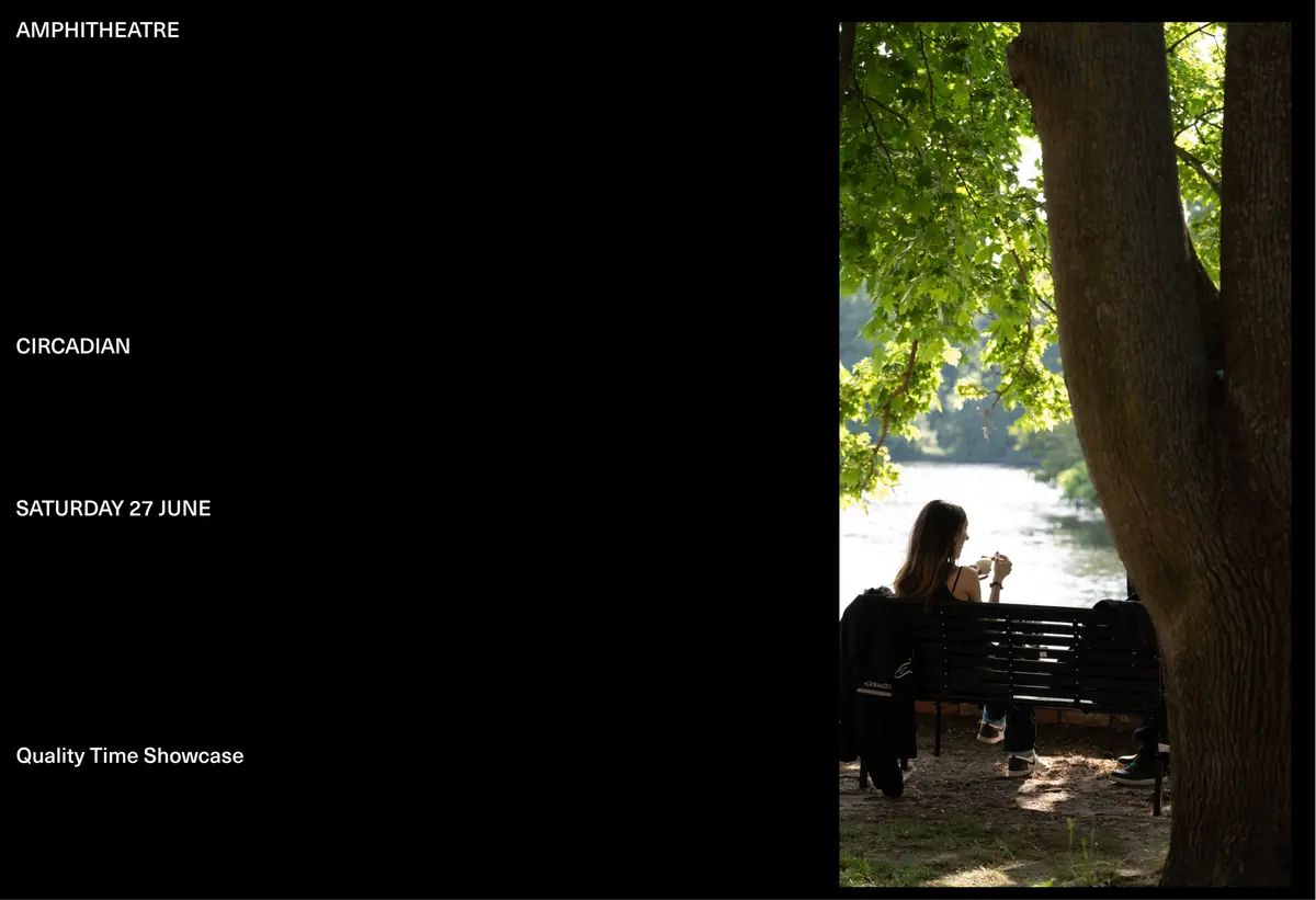 Amphitheatre by Circadian - Quality Time Showcase (Saturday) — Amphitheatre by Circadian, Berlín