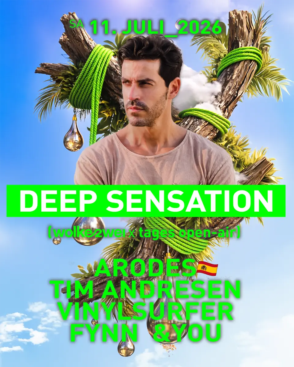 Deep Sensation auf Wolkezwei mit ARODES — Wolkezwei, Leipzig