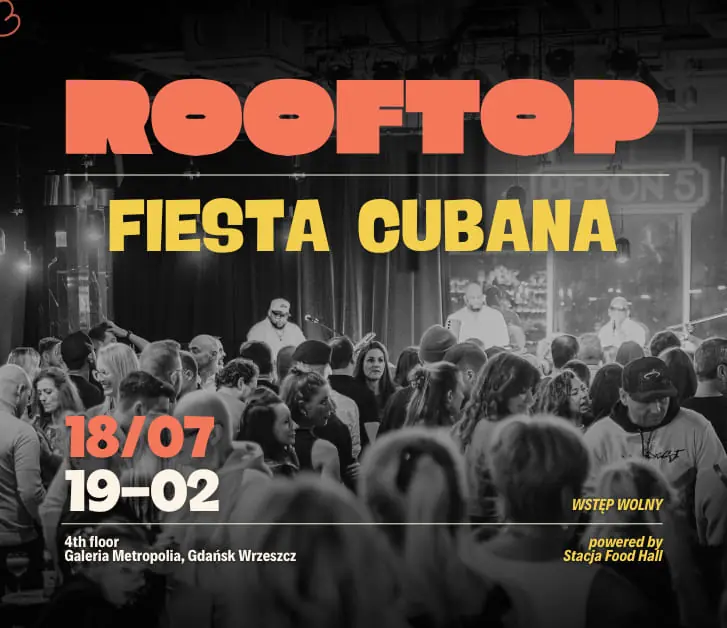 Fiesta Cubana na dachu | Rey Ceballo live Tripulacion Cubana — Rooftop bar 'n' fun, Gdańsk