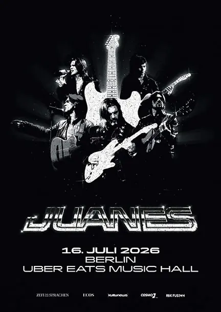 Juanes v Německu 2026 — Uber Eats Music Hall, Berlín