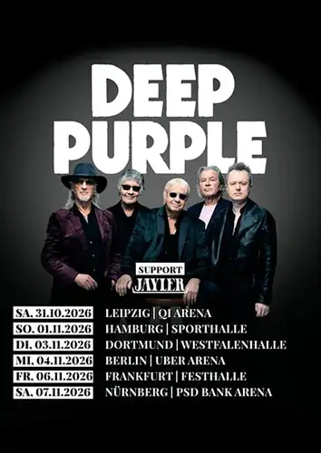 Deep Purple в Германии 2026