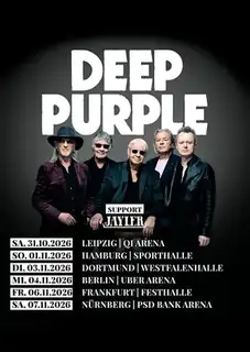 Deep Purple v Německu 2026