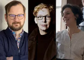 Alexander Leistner, Manja Präkels, Barbara Thériault: Extremwetterlagen - Čtení a diskuse v cyklu "Kompas: 8 vizí" — Literaturhaus Freiburg, Freiburg im Breisgau