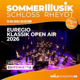 EUREGIO KLASSIK OPEN AIR 2026 — Schloss Rheydt, Mönchengladbach