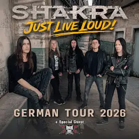 Shakra - Just Live Loud Tour 2026